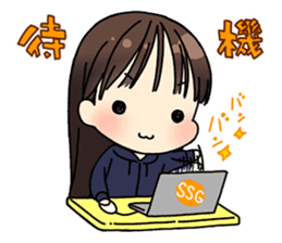 Imai Asami's Radio"SSG"Stamp sticker #80215