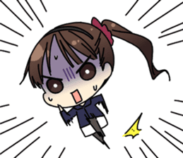 Imai Asami's Radio"SSG"Stamp sticker #80220