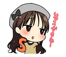 Imai Asami's Radio"SSG"Stamp sticker #80226