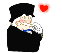 Secretly Gentleman sticker #80420