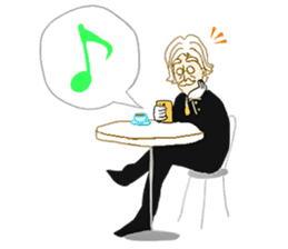 Secretly Gentleman sticker #80421