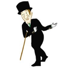 Secretly Gentleman sticker #80422