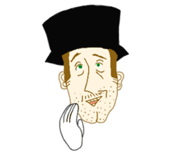 Secretly Gentleman sticker #80430