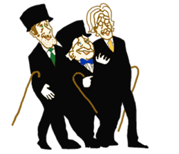 Secretly Gentleman sticker #80432