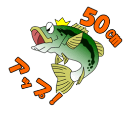 LET'S BASS FISHING!! sticker #80797