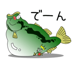 LET'S BASS FISHING!! sticker #80802