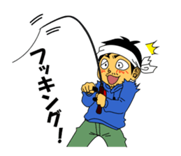 LET'S BASS FISHING!! sticker #80820