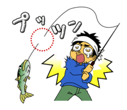 LET'S BASS FISHING!! sticker #80824