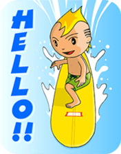 SURF STICKER sticker #81167