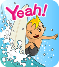 SURF STICKER sticker #81172