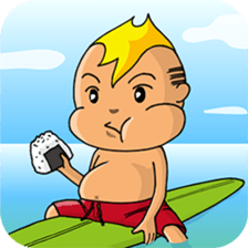 SURF STICKER sticker #81177