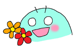 A PRETTY INSECT SHAPED ROBOT sticker #81203