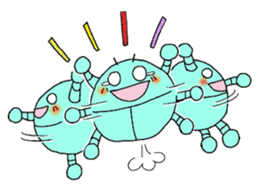 A PRETTY INSECT SHAPED ROBOT sticker #81207