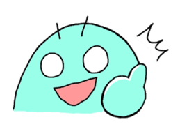 A PRETTY INSECT SHAPED ROBOT sticker #81216