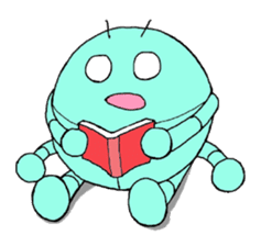 A PRETTY INSECT SHAPED ROBOT sticker #81218