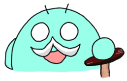 A PRETTY INSECT SHAPED ROBOT sticker #81229