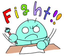 A PRETTY INSECT SHAPED ROBOT sticker #81233