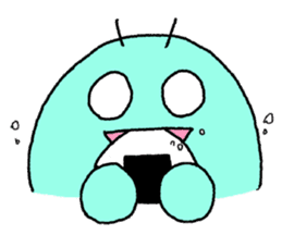 A PRETTY INSECT SHAPED ROBOT sticker #81235