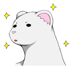 Stamp of ferret sticker #81763