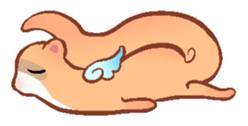 wing&tail (ferret) sticker #81811