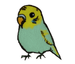 Birds STAMP vogel sticker #82002