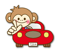 mono&mona Happy life sticker #82081