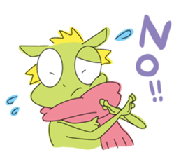 kamata&frog sticker #82159