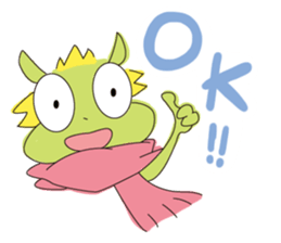 kamata&frog sticker #82160