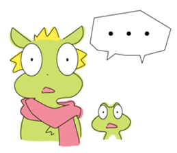 kamata&frog sticker #82166