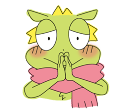 kamata&frog sticker #82167