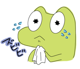 kamata&frog sticker #82178