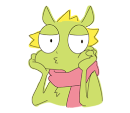 kamata&frog sticker #82193