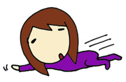 Rain & Shine! Eventful Tsugu-chan, JAPAN sticker #82237