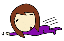 Rain & Shine! Eventful Tsugu-chan, JAPAN sticker #82237