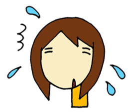 Rain & Shine! Eventful Tsugu-chan, JAPAN sticker #82242