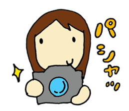 Rain & Shine! Eventful Tsugu-chan, JAPAN sticker #82250