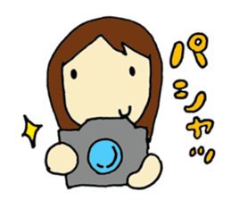 Rain & Shine! Eventful Tsugu-chan, JAPAN sticker #82250