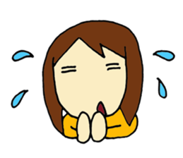 Rain & Shine! Eventful Tsugu-chan, JAPAN sticker #82266