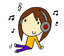 Rain & Shine! Eventful Tsugu-chan, JAPAN sticker #82268