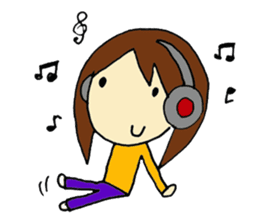 Rain & Shine! Eventful Tsugu-chan, JAPAN sticker #82268