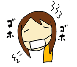 Rain & Shine! Eventful Tsugu-chan, JAPAN sticker #82269