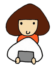 Rain & Shine! Eventful Tsugu-chan, JAPAN sticker #82270