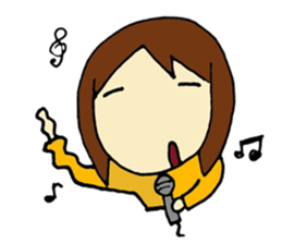 Rain & Shine! Eventful Tsugu-chan, JAPAN sticker #82272