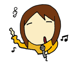 Rain & Shine! Eventful Tsugu-chan, JAPAN sticker #82272