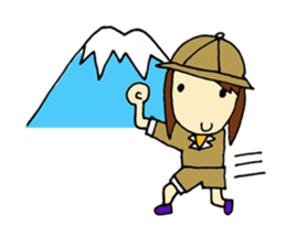 Rain & Shine! Eventful Tsugu-chan, JAPAN sticker #82274