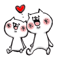 White guy sticker #82520