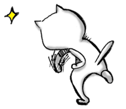 White guy sticker #82525