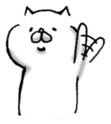 White guy sticker #82529