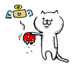 White guy sticker #82532