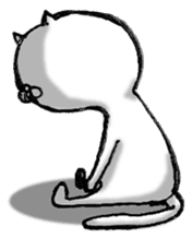 White guy sticker #82543